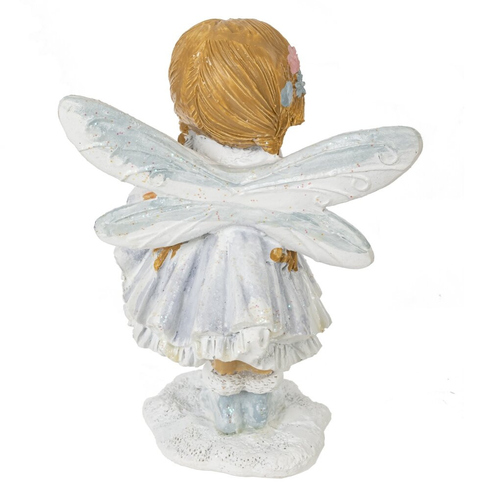 Фигурка декоративная "Девочка-фея", L8 W8,5 H11 см