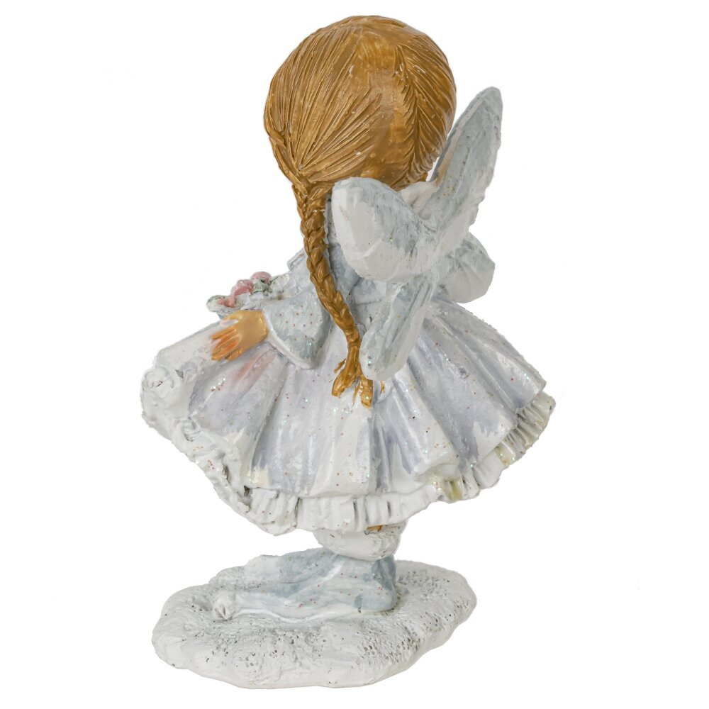 Фигурка декоративная "Девочка-фея", L8 W8,5 H11 см