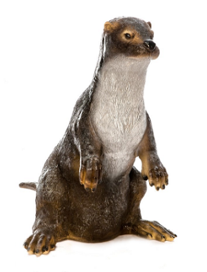 Декоративная садовая фигурка "Речная выдра"