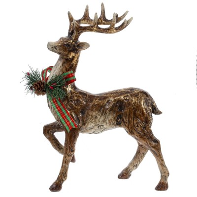 Фигурка декоративная "Олень", L24 W10 H31 см