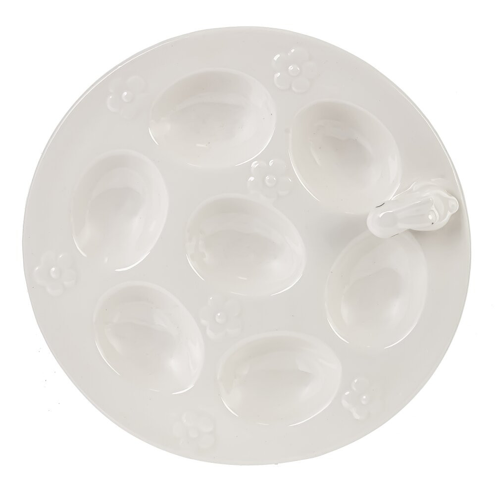 Тарелка для 7-ми яиц, L18,5 W18,5 H4,5 см