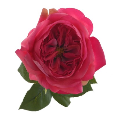 Цветок искусственный "Роза" (Real Touch), L18 W16 H67 см