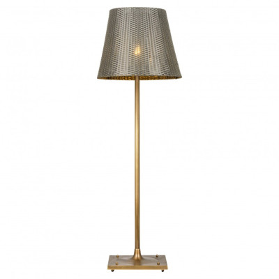 Напольная лампа из латуни