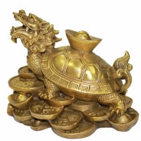 Интерьерная статуэтка "Дракон-Черепаха"        