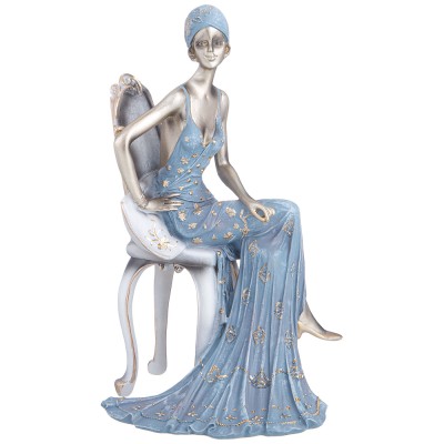 Фигурка Декоративная "Леди" 11,8х14,5х25 см