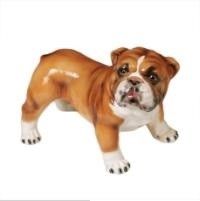 Декоративная садовая фигурка "Маленький бульдог"     