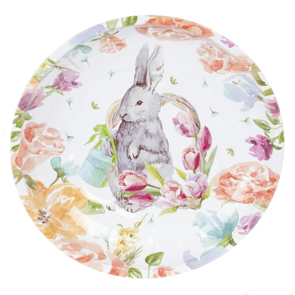 Блюдо "Пасхальное", L19,5 W19,5 H2,5 см, 6в.