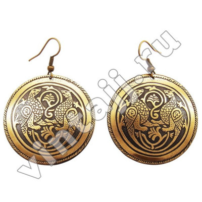 Серьги "Два Симаргла"