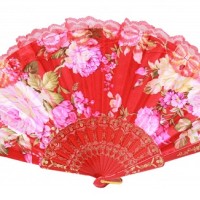 Веер "Сказочный сад"