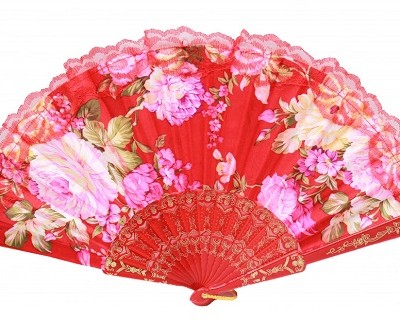 Веер "Сказочный сад"