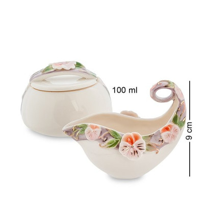 FM-59/ 2 Набор сахарница и молочник "Виола" (Pavone)