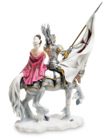 Декоративная статуэтка "Спасение Дамы сердца"