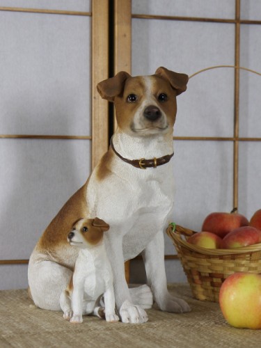 Статуэтка собаки породы  Джек-Рассел