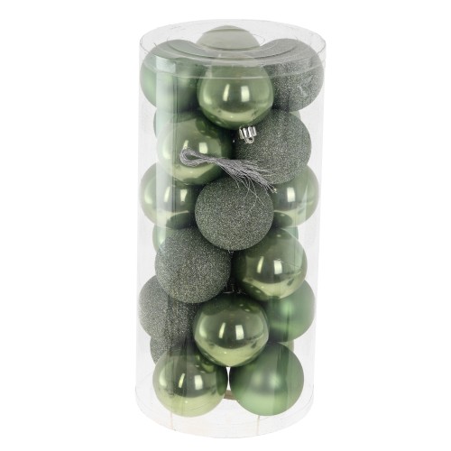 Набор из 24шт Украшение новогоднее "Шар", D 6 см, L14 W14 H30,5 см
