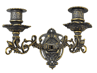 Канделябр настенный "Изящество"