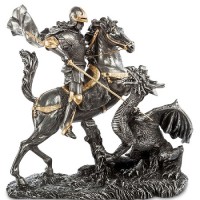 Статуэтка "Святой Георгий и дракон"