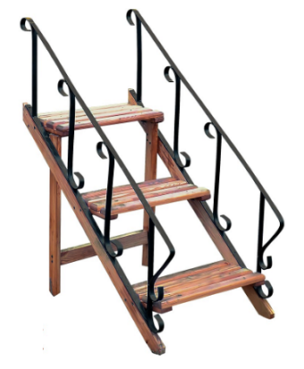 Подставка под цветы "Винтажная лестница" Подставка под цветы "Винтажная лестница"