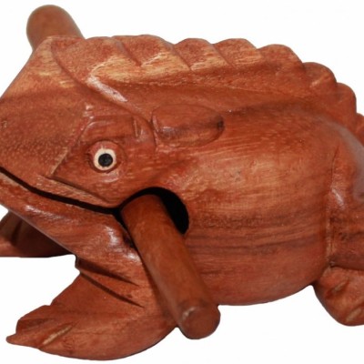 Музыкальная трещотка "Поющая лягушка"