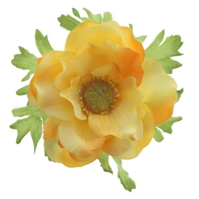 Цветок искусственный "Анемон", L12 W12 H31 см