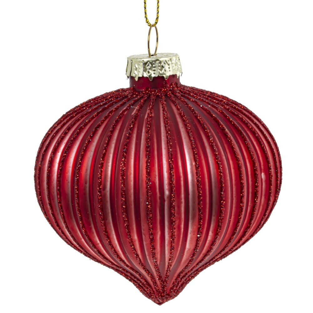 Украшение новогоднее "Шар", D 8 см, L8 W8 H9 см
