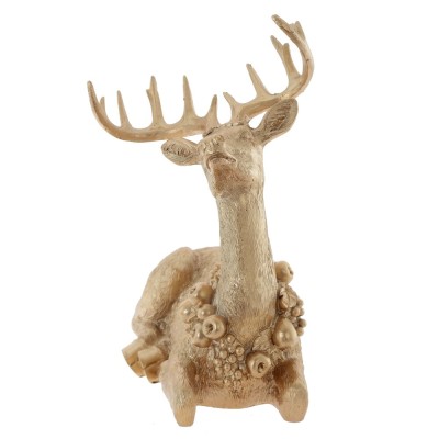 Фигурка декоративная "Олень", L21 W12,5 H22,5 см