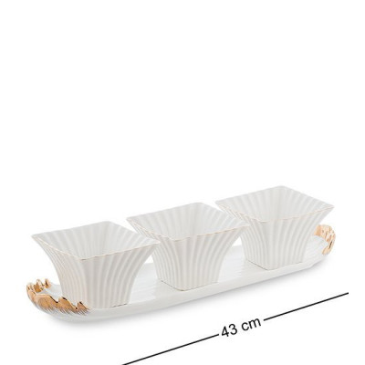 FM-34/11 Набор соусников "Морская ракушка" (Pavone)