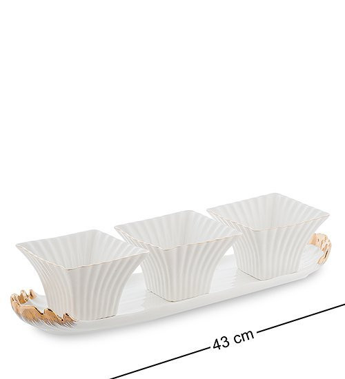 FM-34/11 Набор соусников "Морская ракушка" (Pavone)