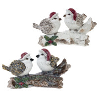 Фигурка декоративная "Птички", 2в., L20 W9,5 H11,5 см, 2в.