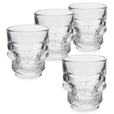 DN-59 Набор рюмок "Череп" 4шт