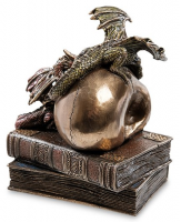 Статуэтка "Череп с драконами"