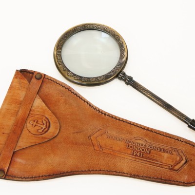 Лупа в футляре для морских карт