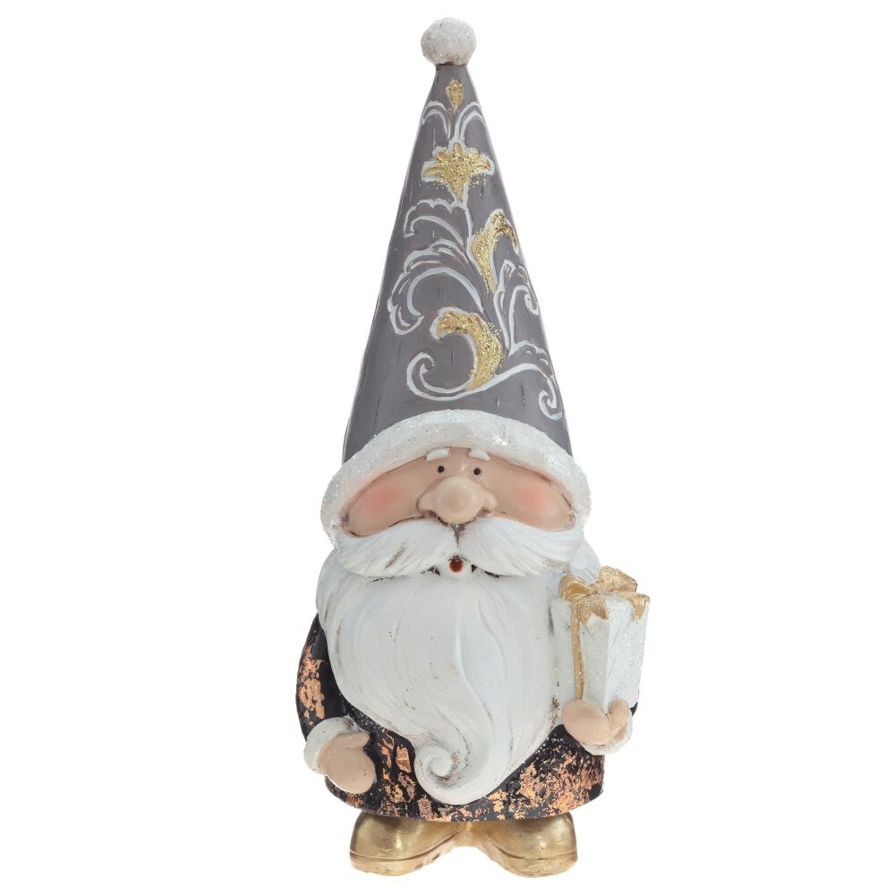 Фигурка декоративная "Гном",  L13 W9 H25 см, 2в.