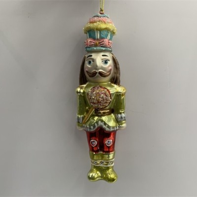 Украшение новогоднее "Щелкунчик", L4 W4,7 H16 см Украшение новогоднее "Щелкунчик", L4 W4,7 H16 см