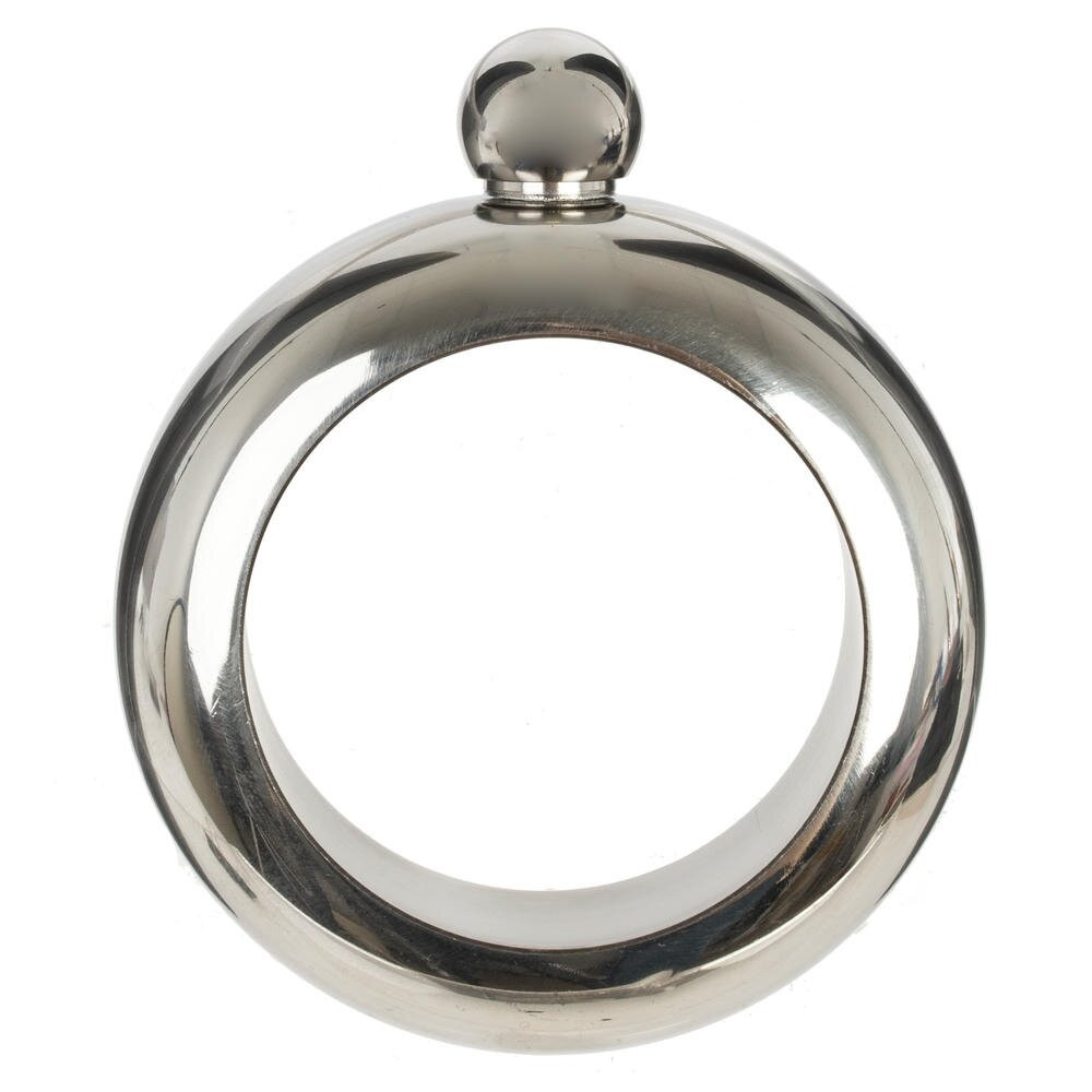 Набор из 2-х предм: фляжка, воронка, L14 W17 H4 см