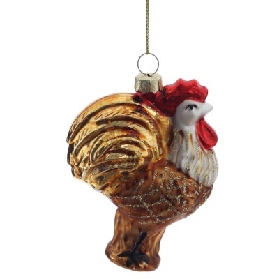 Украшение новогоднее "Петух", L7 W4 H10 см