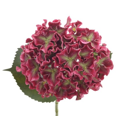 Цветок искусственный "Гортензия", L18 W18 H58 см
