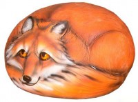 Декоративный камень "Лисица"