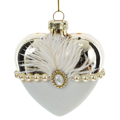 Украшение новогоднее "Сердечко", L8 W4 H9 см Украшение новогоднее "Сердечко", L8 W4 H9 см