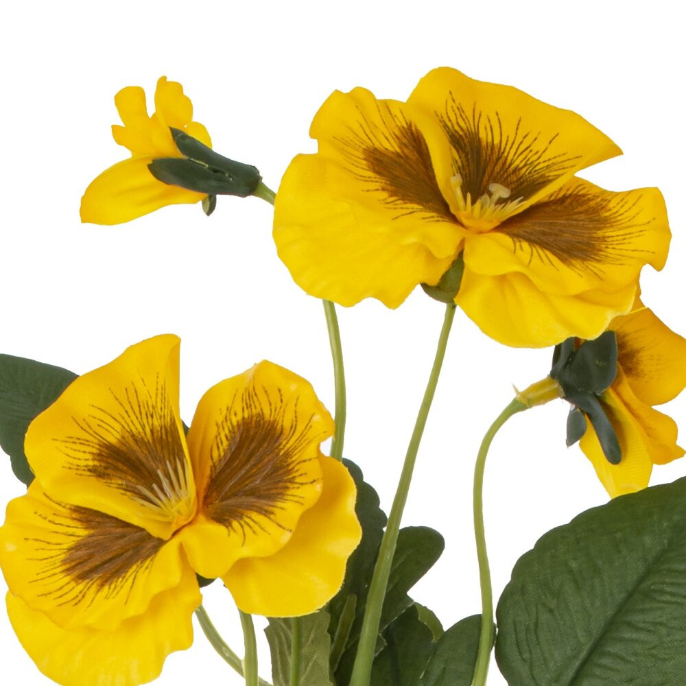 Цветок искусственный "Фиалка", L9 W8 H37 см