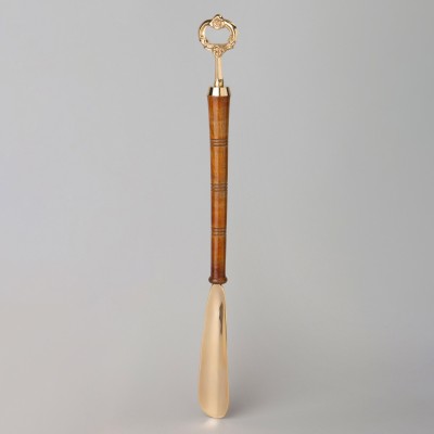 Ложка для обуви "Тара", с деревянной ручкой