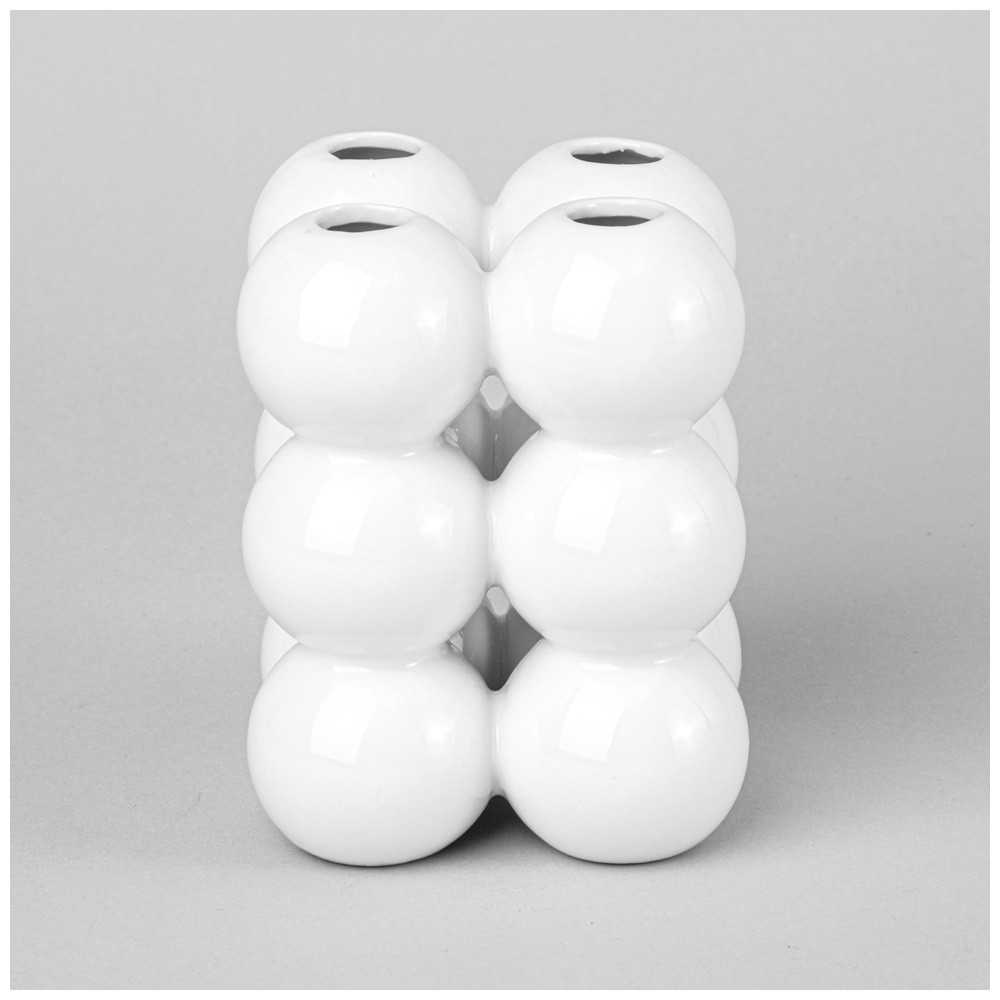 ВАЗА 9,2*9,2*11,9 СМ ЦВЕТ: БЕЛЫЙ ВАЗА 9,2*9,2*11,9 СМ ЦВЕТ: БЕЛЫЙ