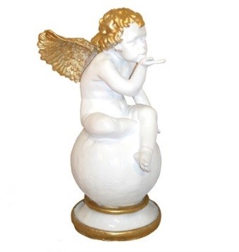 Интерьерная статуэтка "Воздушный поцелуй ангела" 
