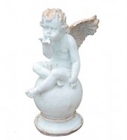 Интерьерная статуэтка "Воздушный поцелуй ангела" 