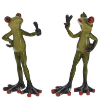 Фигурка декоративная "Лягушка" в ассортименте