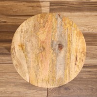 Столик кофейный из дерева манго 37х37х50см.       