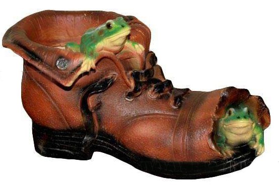 Обувь лягушки