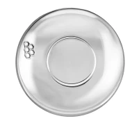 Блюдце "Медовое" посеребренное