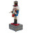 Фигурка декоративная "Щелкунчик" с музыкой и движением,, L11,5 W10 H32 см