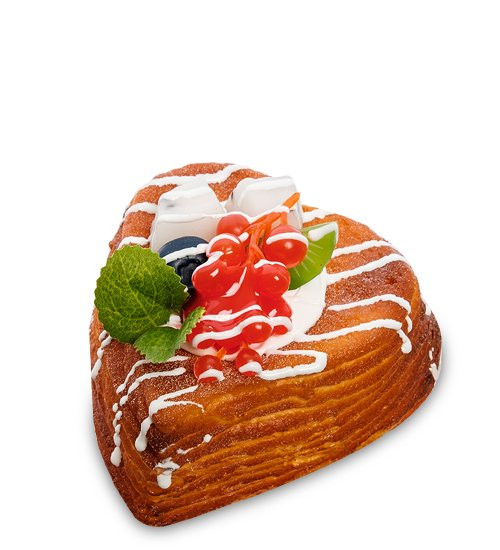 QS-29/1 Пирожное "Ягодный бисквит" (имитация, магнит)