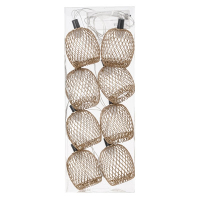 Гирлянда, L207 W6 H8,5 см, (подсветка, 2xАА не прилаг.)